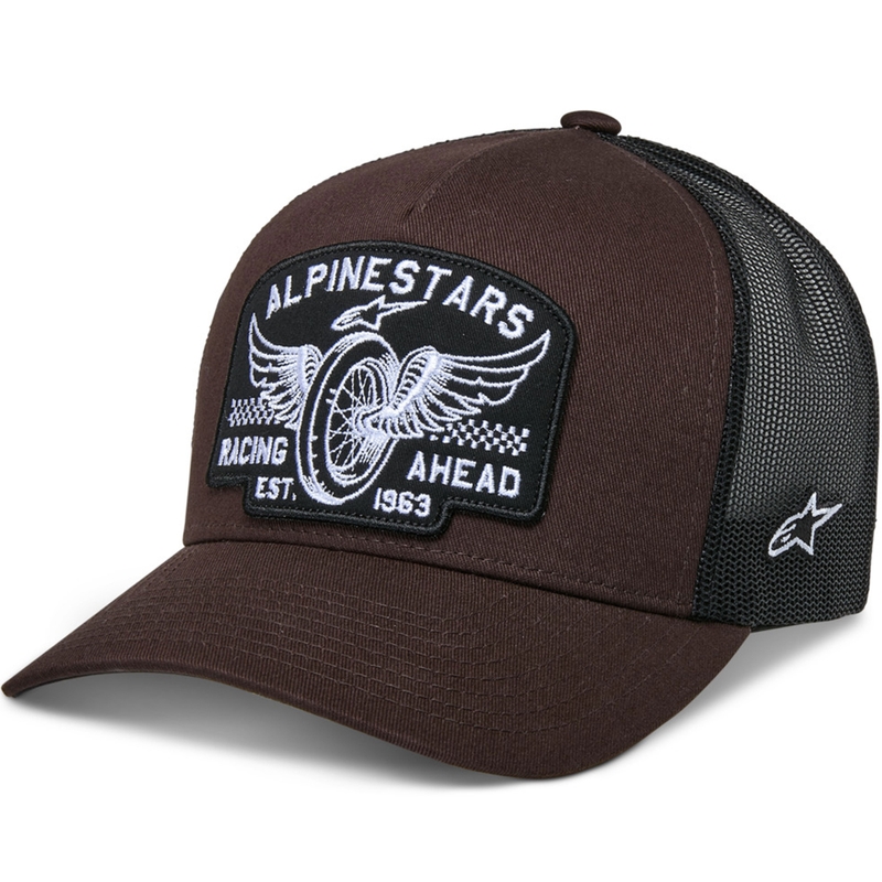 Καπέλο Alpinestars Heritage Patch καφέ-μαύρο