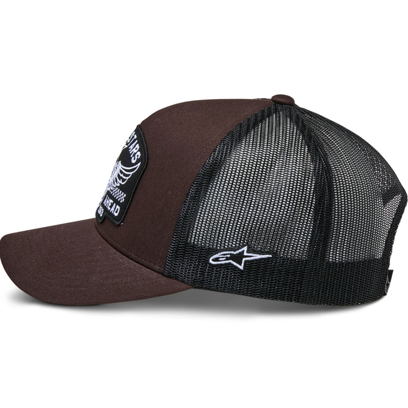 Καπέλο Alpinestars Heritage Patch καφέ-μαύρο