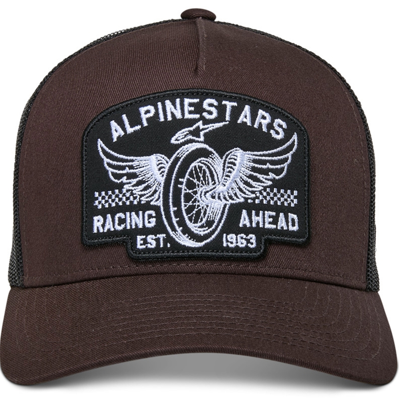 Καπέλο Alpinestars Heritage Patch καφέ-μαύρο