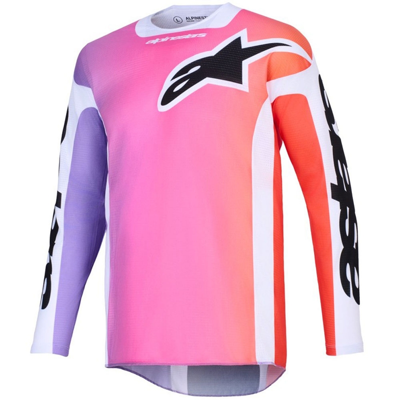 Πολύχρωμη φανέλα μοτοκρός Alpinestars Racer Air Portl