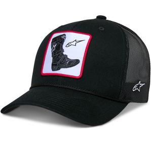 Καπέλο Alpinestars Booted μαύρο-μαύρο