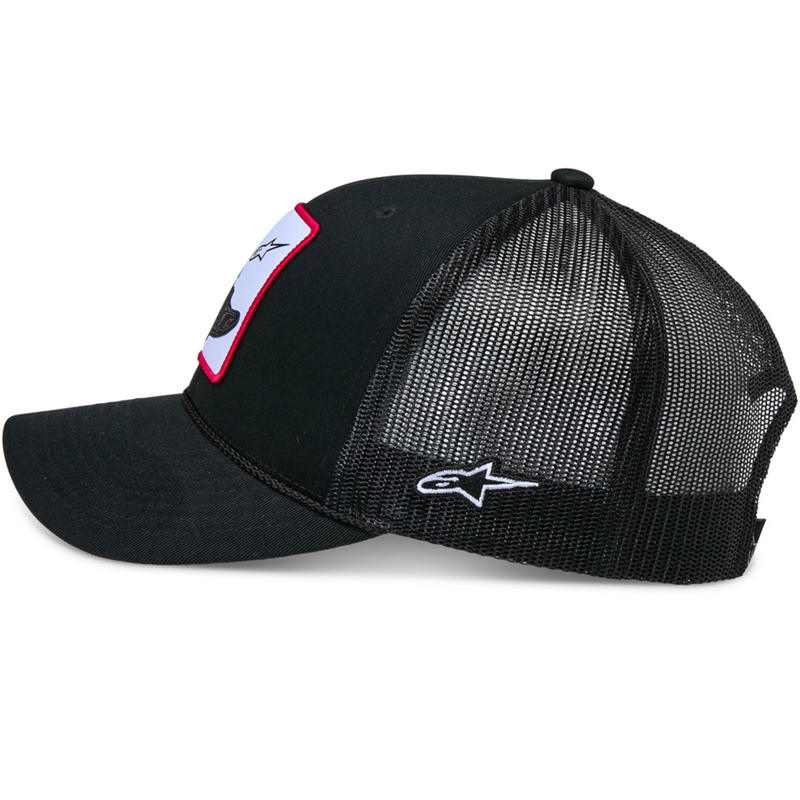 Καπέλο Alpinestars Booted μαύρο-μαύρο