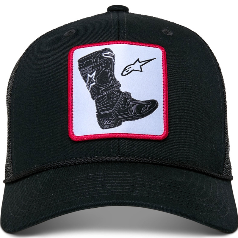 Καπέλο Alpinestars Booted μαύρο-μαύρο