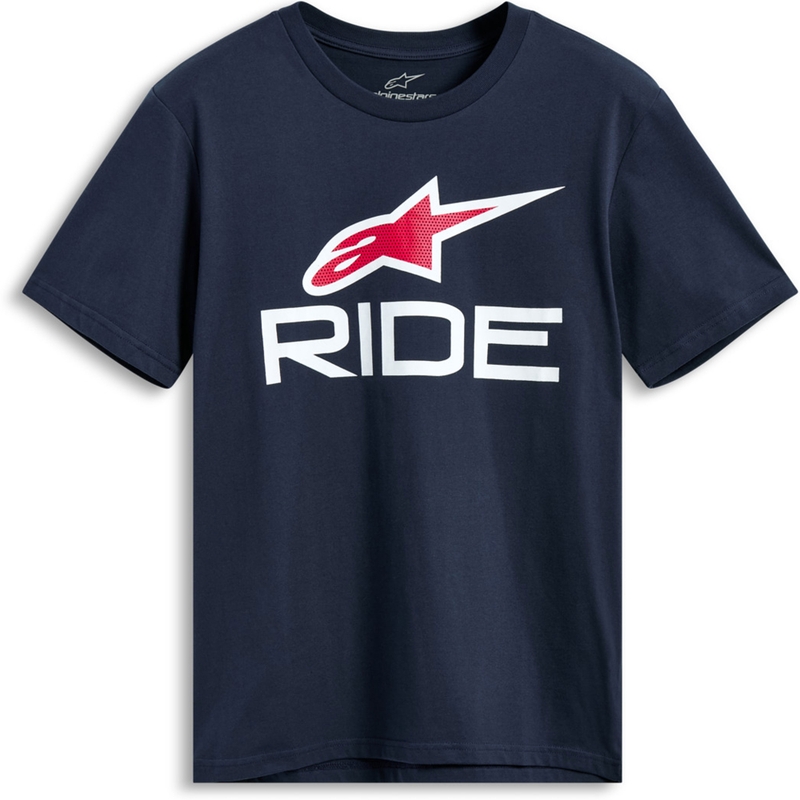 Μπλούζα Alpinestars Ride 4.0 CSF μπλε-λευκό-κόκκινο