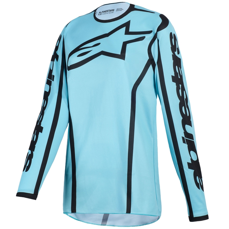 Γυναικεία φανέλα μοτοκρός Alpinestars Stella Fluid Apex Τυρκουάζ-Μαύρο