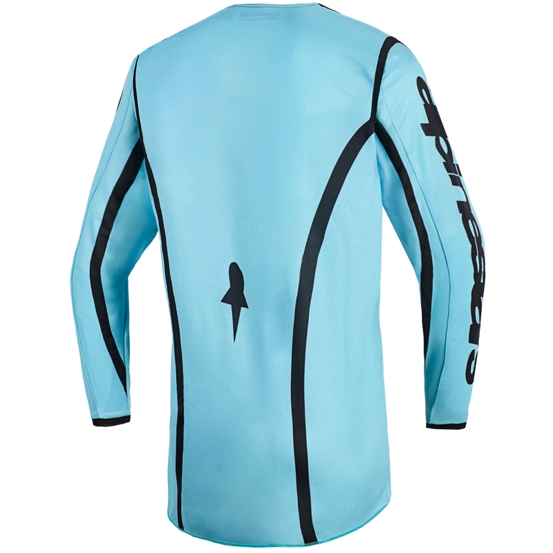 Γυναικεία φανέλα μοτοκρός Alpinestars Stella Fluid Apex Τυρκουάζ-Μαύρο