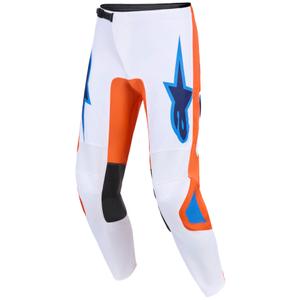Παντελόνι motocross Alpinestars Fluid Grid πορτοκαλί-μπλε-λευκό