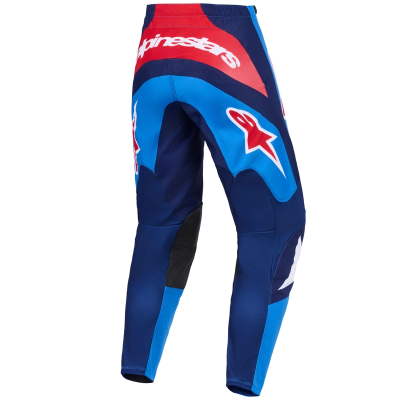 Παντελόνι motocross Alpinestars Fluid Grid μπλε-κόκκινο-λευκό