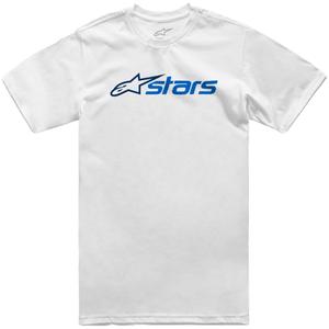 T-shirt Alpinestars Blaze 2.0 CSF λευκό-μπλε