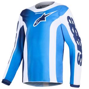 Παιδική φανέλα μοτοκρός Alpinestars Fluid Portl Μπλε-Λευκό