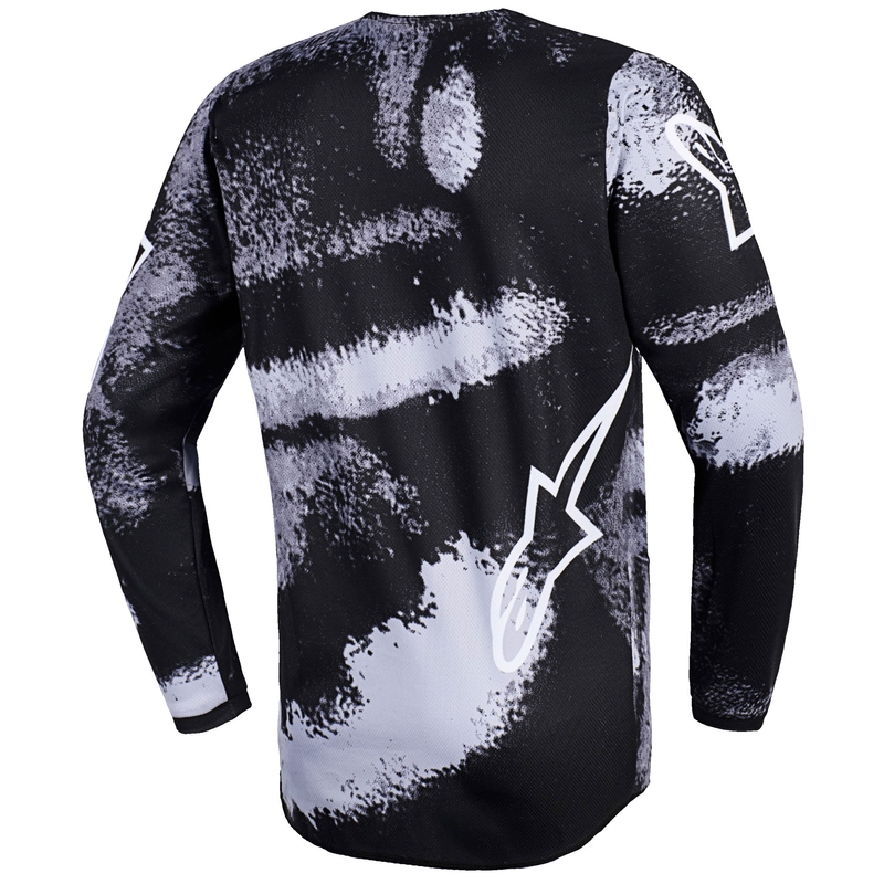 Παιδική φανέλα μοτοκρός Alpinestars Fluid Lahnd - Γκρι-Καμουφλάζ