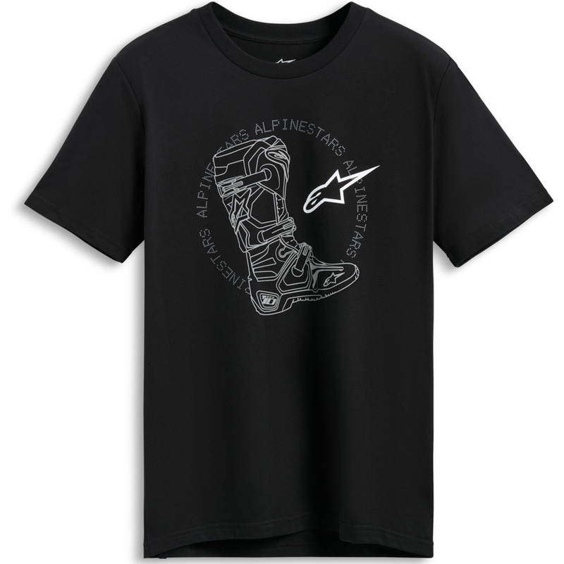 Μπλούζα Alpinestars Tech Boot CSF μαύρη