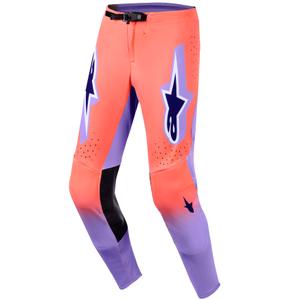 Παντελόνι motocross Alpinestars Supertech Scenz πορτοκαλί-κοραλί-μωβ