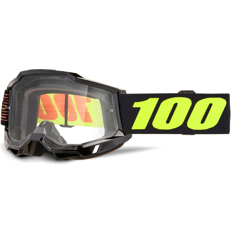 Γυαλιά motocross 100% Accuri 2 Fairbanks με διαφανές πλεξιγκλάς