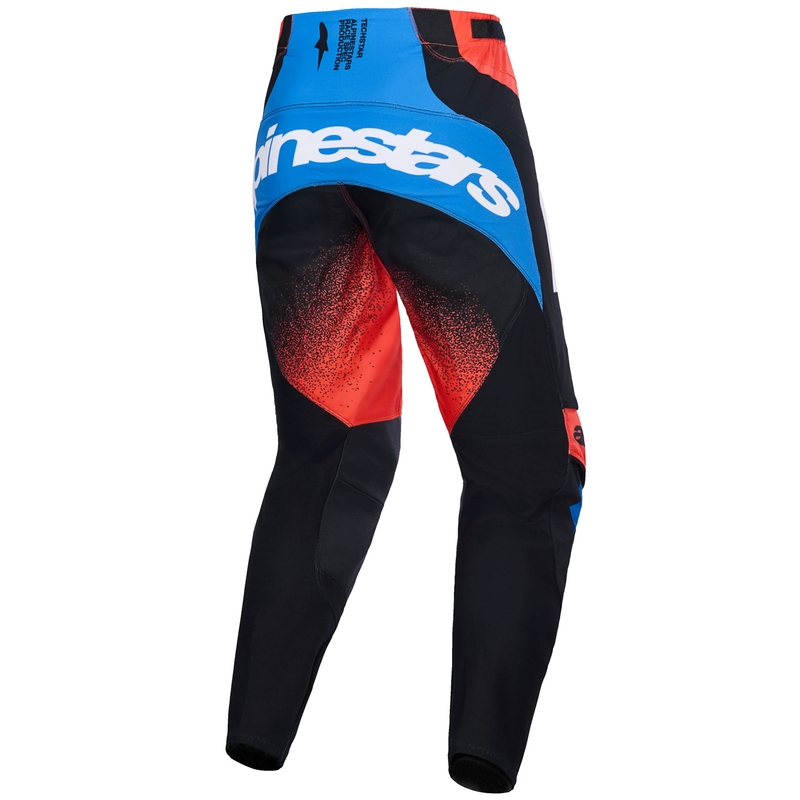 Παντελόνι motocross Alpinestars Techstar Knif πορτοκαλί-μαύρο-μπλε