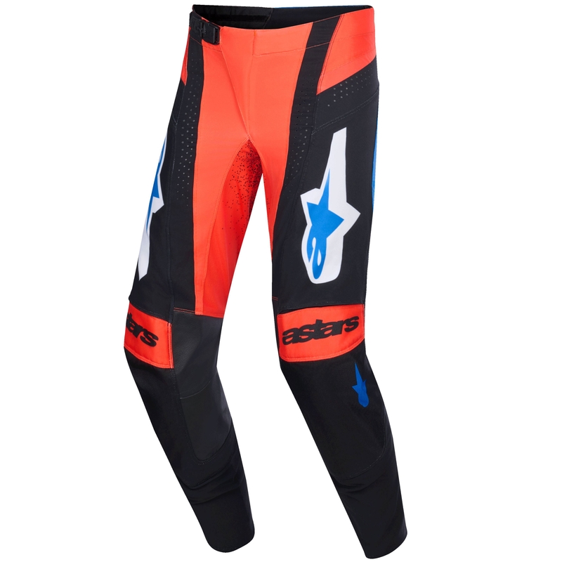 Παντελόνι motocross Alpinestars Techstar Knif πορτοκαλί-μαύρο-μπλε