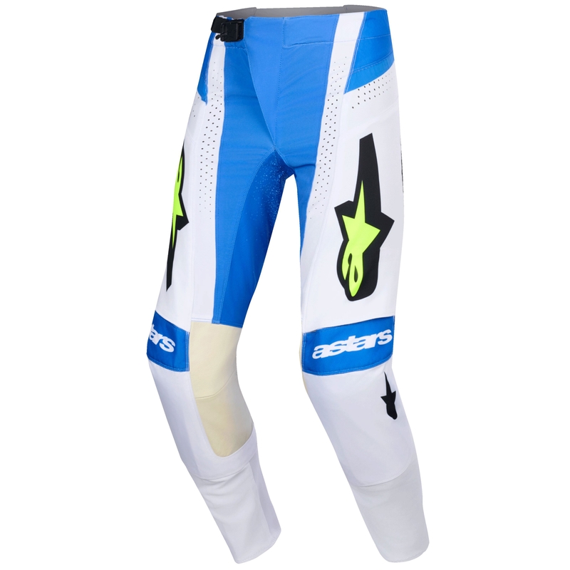 Παντελόνι motocross Alpinestars Techstar Knif μπλε-μαύρο-φλουορ κίτρινο