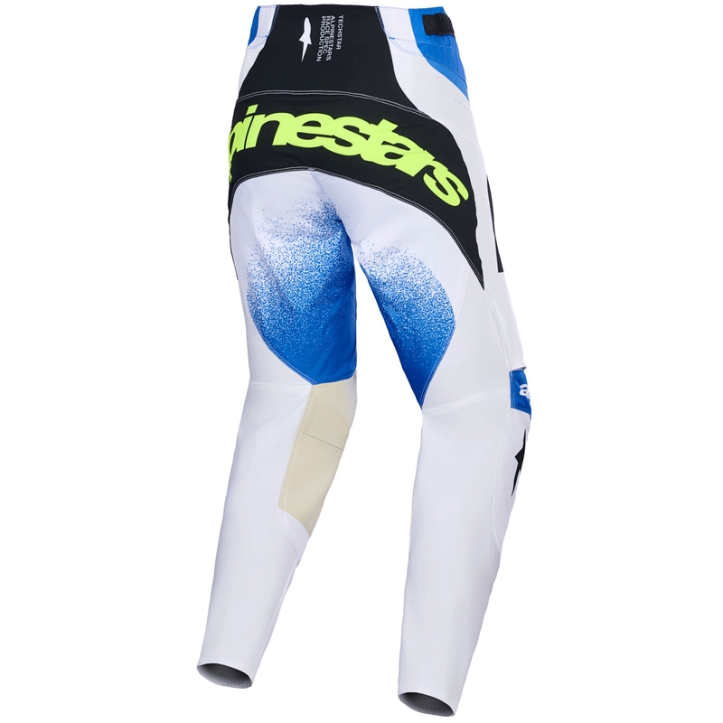 Παντελόνι motocross Alpinestars Techstar Knif μπλε-μαύρο-φλουορ κίτρινο