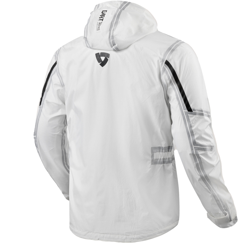 Αδιάβροχο μπουφάν Revit Barrier 2 H2O λευκό