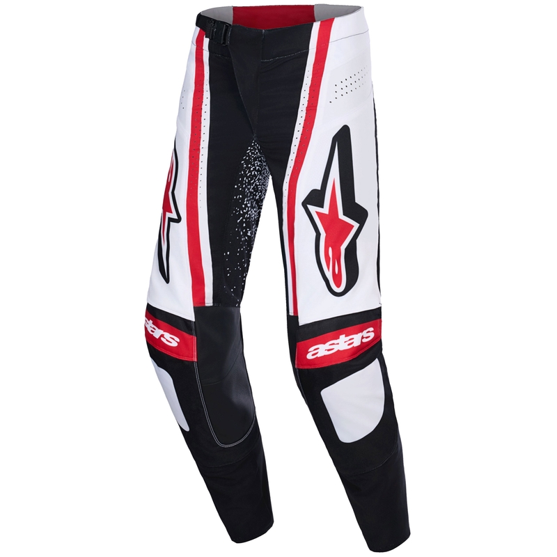 Παντελόνι motocross Alpinestars Techstar Nomur μαύρο-άσπρο-κόκκινο