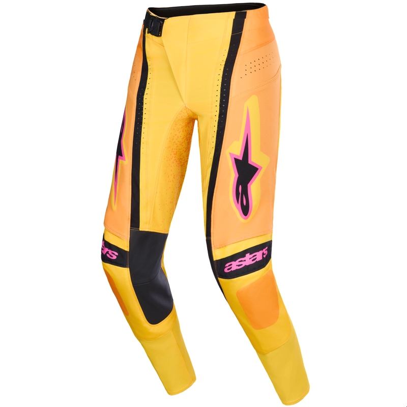 Παντελόνι motocross Alpinestars Techstar Nomur πορτοκαλί-κίτρινο-ροζ