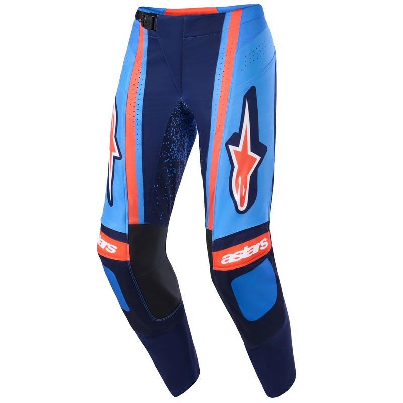Παντελόνι motocross Alpinestars Techstar Nomur σκούρο μπλε-πορτοκαλί-μπλε