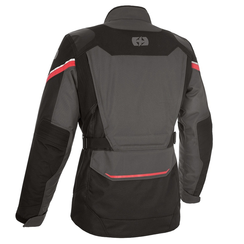 Μπουφάν Μοτοσικλέτας Oxford Montreal 4.0 Dry2Dry™ Μαύρο-Γκρι-Κόκκινο