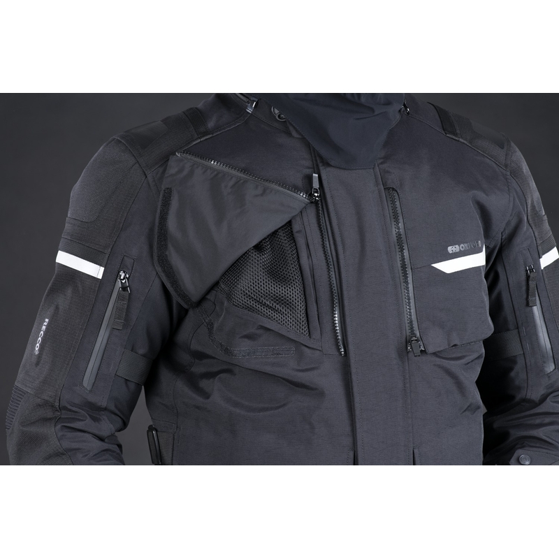 Μπουφάν Μοτοσικλέτας Oxford Advanced Stormland Dry2Dry™ Μαύρο