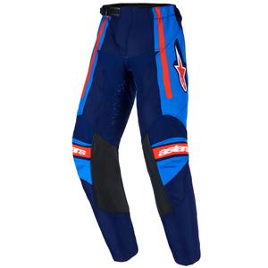 Παιδικό Παντελόνι Motocross Alpinestars Racer Nomur Σκούρο Μπλε-Πορτοκαλί-Μαύρο