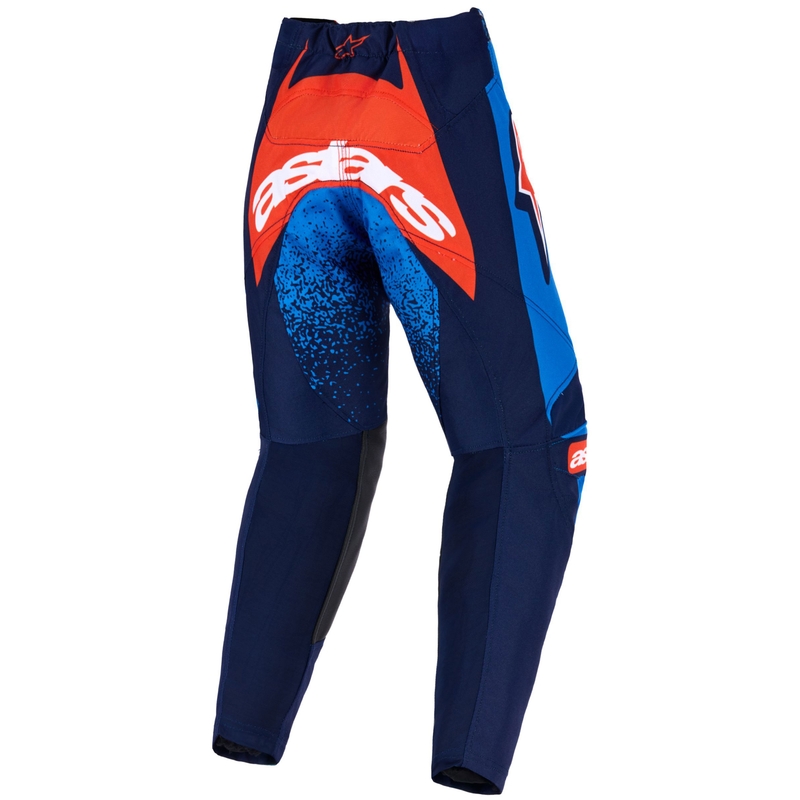 Παιδικό Παντελόνι Motocross Alpinestars Racer Nomur Σκούρο Μπλε-Πορτοκαλί-Μαύρο