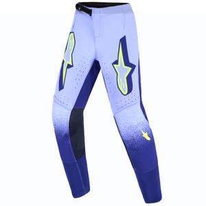 Παιδικό Παντελόνι Motocross Alpinestars Supertech Scenz Μωβ-Φθορίζον Κίτρινο
