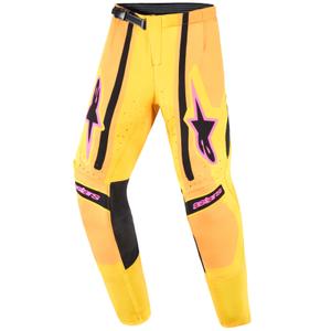Παιδικό Παντελόνι Motocross Alpinestars Techstar Nomur Πορτοκαλί-Κίτρινο-Ροζ
