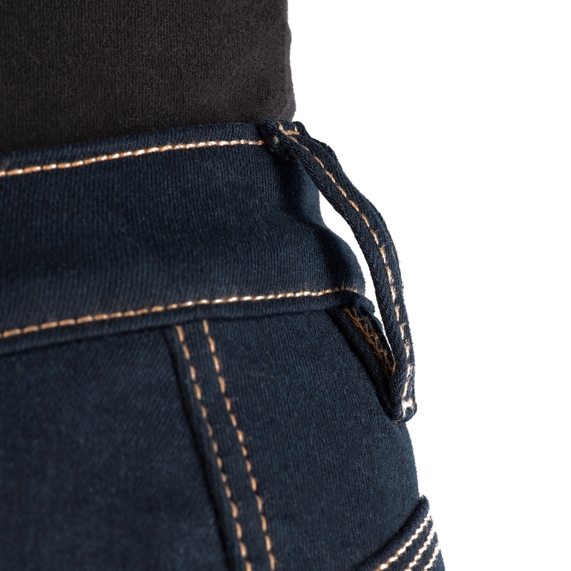 Γυναικείο τζιν μοτοσικλέτας OXFORD ORIGINAL APPROVED SUPER STRETCH JEANS AA SLIM FIT μπλε indigo