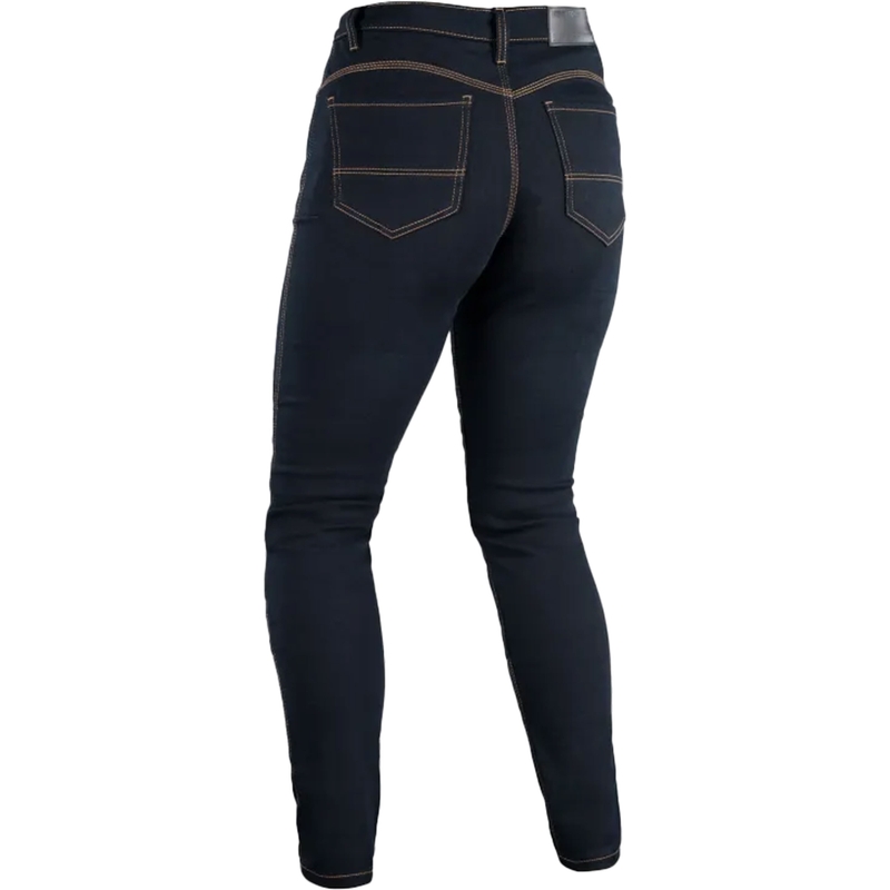 Γυναικείο τζιν μοτοσικλέτας OXFORD ORIGINAL APPROVED SUPER STRETCH JEANS AA SLIM FIT μπλε indigo