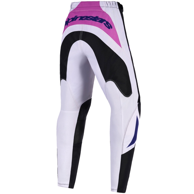 Παιδικό Παντελόνι Motocross Alpinestars Fluid Grid Μαύρο-Ανοιχτό Γκρι-Μωβ