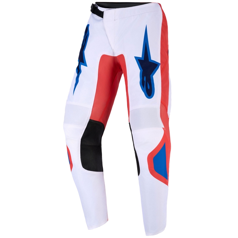 Παιδικό παντελόνι Motocross Alpinestars Fluid Grid Πορτοκαλί-Μπλε-Λευκό