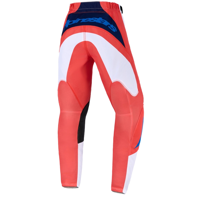 Παιδικό παντελόνι Motocross Alpinestars Fluid Grid Πορτοκαλί-Μπλε-Λευκό