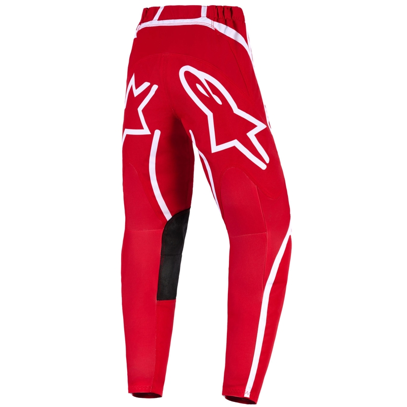Παντελόνι Motocross Alpinestars Fluid Apex για παιδιά Κόκκινο-Λευκό