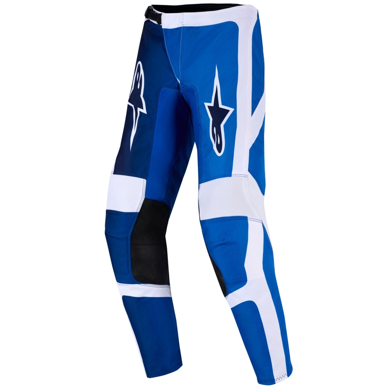 Παιδικό παντελόνι Motocross Alpinestars Fluid Portl Μπλε-Λευκό