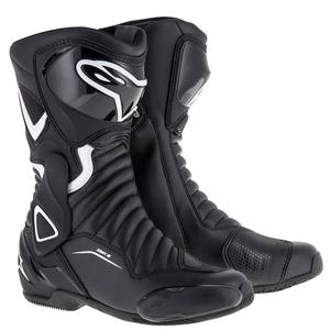 Alpinestars Stella S-MX 6 μαύρες και λευκές μπότες μοτοσικλέτας