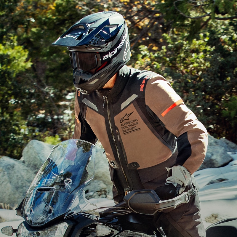 Μπουφάν Alpinestars ST-7 Gore-Tex καφέ-μαύρο