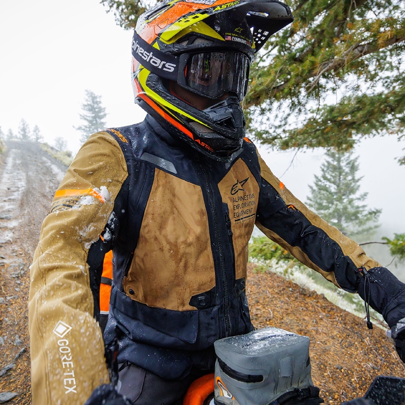 Μπουφάν Alpinestars ST-7 Gore-Tex καφέ-μαύρο