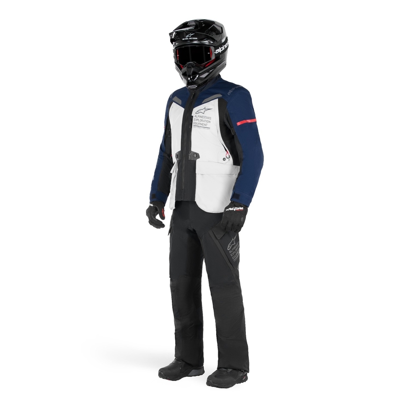 Μπουφάν Alpinestars ST-7 Gore-Tex Ανοιχτό Γκρι-Μπλε-Μαύρο