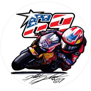 Αυτοκόλλητο ART Nicky Hayden