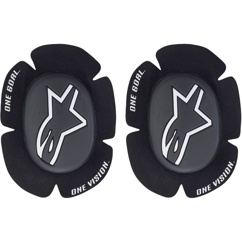 Alpinestars GP Sport EVO μαύρα και λευκά γόνατα