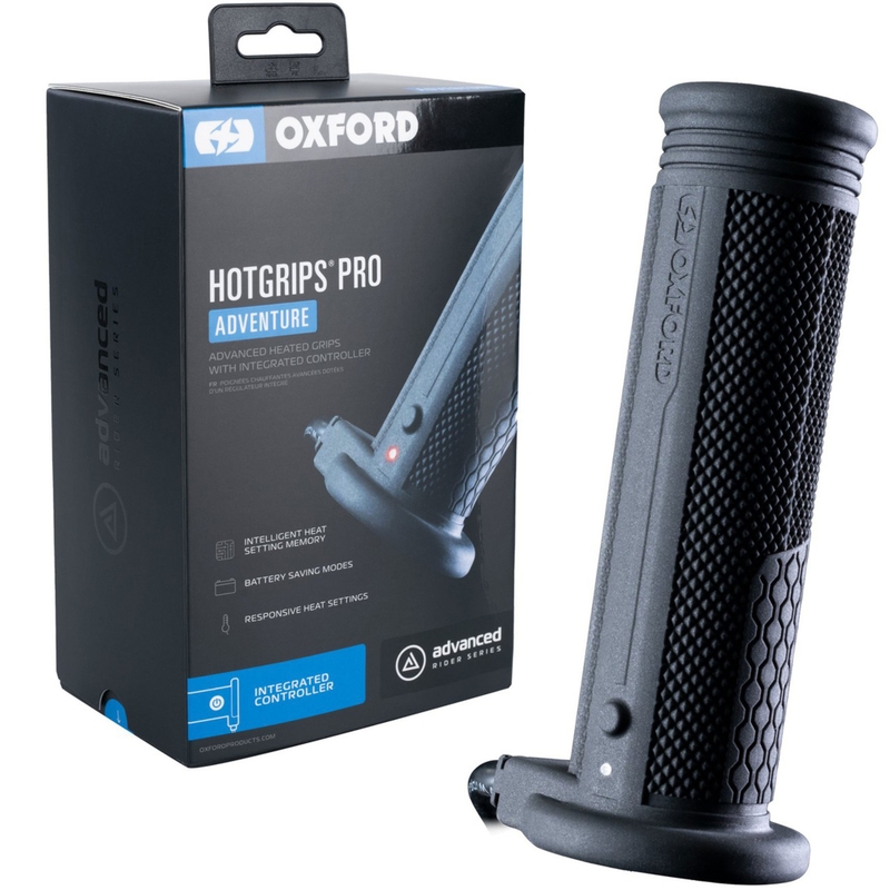 Θερμαινόμενες λαβές Oxford Hotgrips PRO Adventure με ενσωματωμένα χειριστήρια μέσα στη λαβή