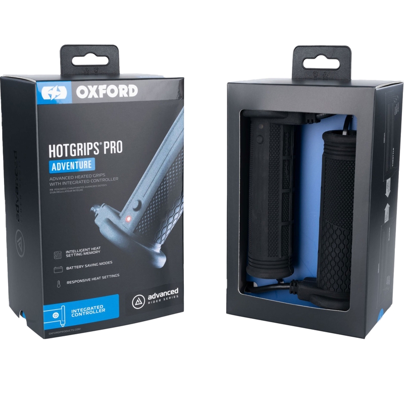 Θερμαινόμενες λαβές Oxford Hotgrips PRO Adventure με ενσωματωμένα χειριστήρια μέσα στη λαβή