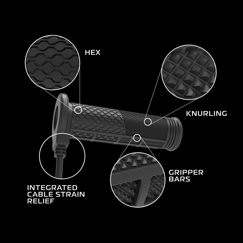 Θερμαινόμενες λαβές Oxford Hotgrips PRO Adventure με ενσωματωμένα χειριστήρια μέσα στη λαβή