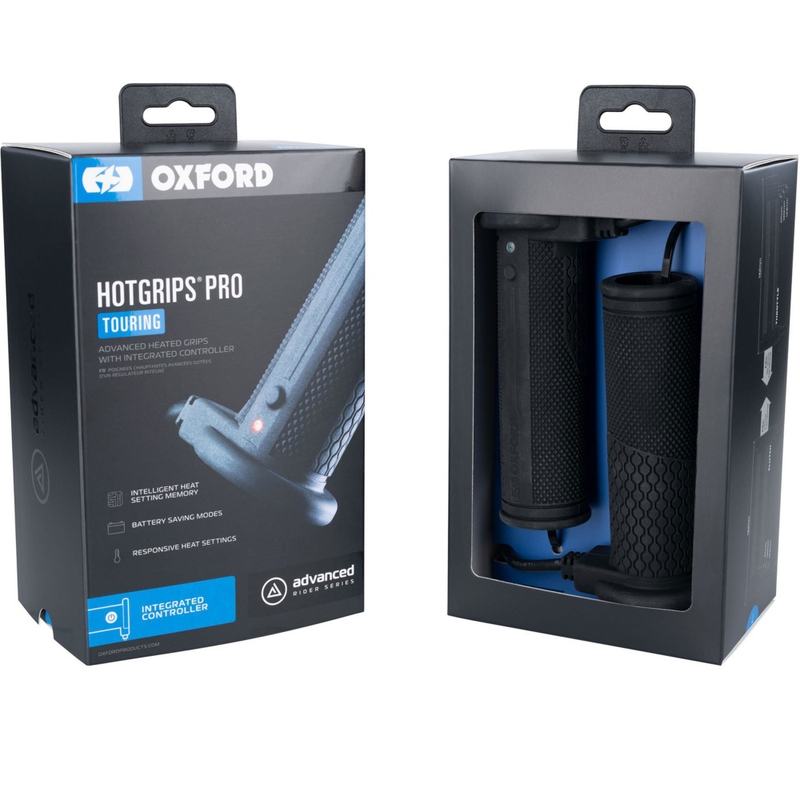 Θερμαινόμενες λαβές Oxford Hotgrips PRO Touring με ενσωματωμένα χειριστήρια μέσα στη λαβή