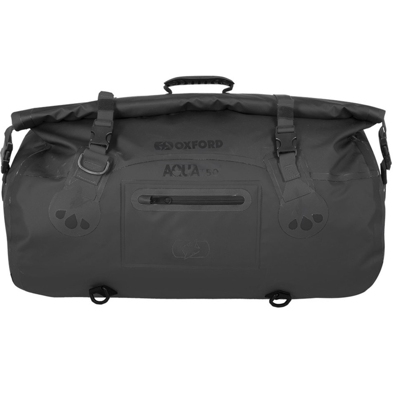 Τσάντα Oxford Aqua T-50 Roll Bag 50 l μαύρη αδιάβροχη τσάντα